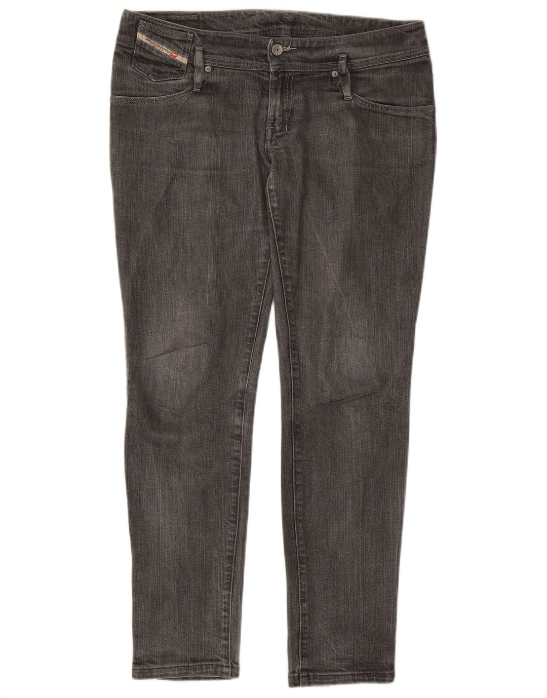Женские джинсы скинни Diesel W32 L30 Серый хлопок
