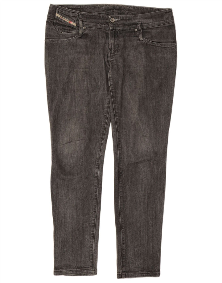 Женские джинсы скинни Diesel W32 L30 Серый хлопок