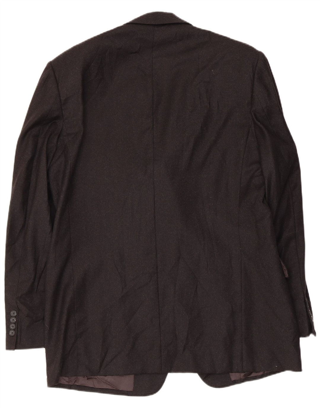 Мужской пиджак Burberrys с 3 пуговицами IT 52, большая черная шерсть