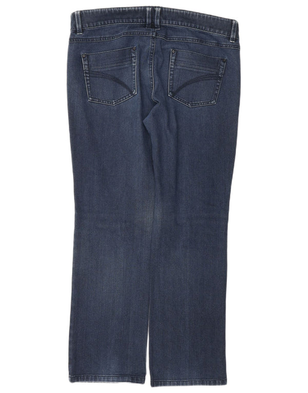 Женские прямые джинсы Marks & Spencer Autograph UK 14, большие W34 L28, синие