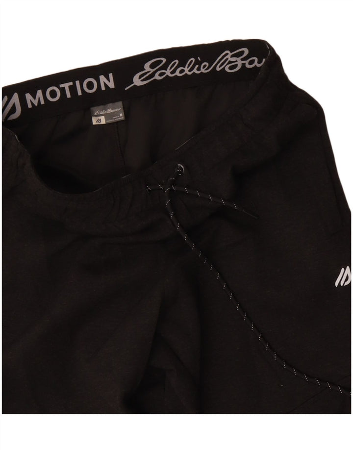 EDDIE BAUER Мужские спортивные брюки джоггеры среднего серого цвета из полиэстера