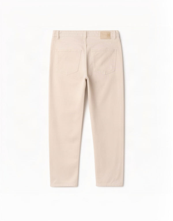 Женские зауженные джинсы Zara EU 36 XS W26 L27 белые