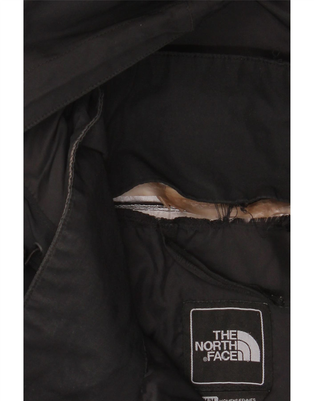 Женский тренч с капюшоном The North Face UK 14, средний черный полиэстер
