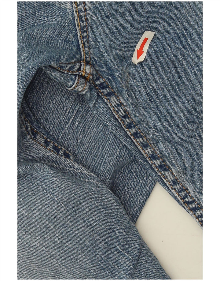 Мужские зауженные джинсы Levi's 502 W32 L30 синие, хлопок