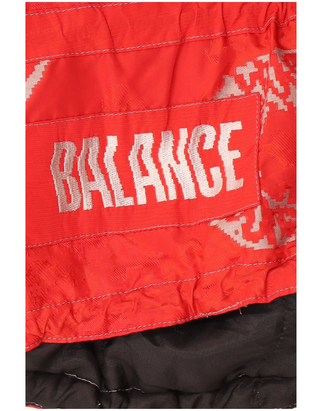 Мужской жилет VINTAGE с рисунком UK 40, большой красный из полиамида