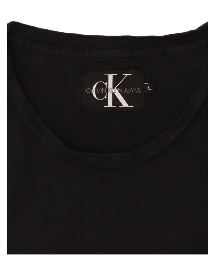 Мужская футболка CALVIN KLEIN JEANS, большая, черная