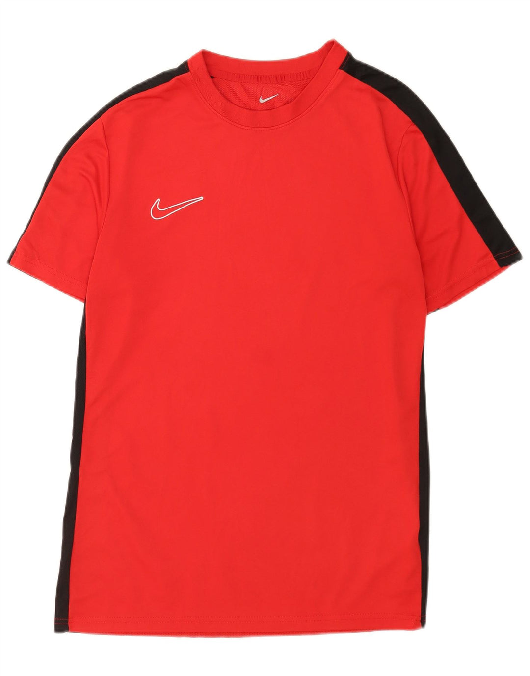 Мужская футболка Nike Dri Fit, большой красный полиэстер с цветными блоками