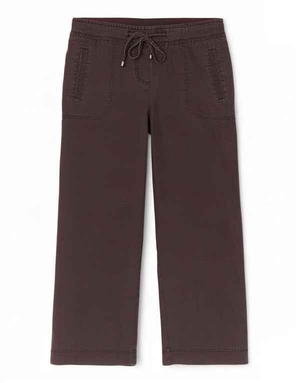 Женские укороченные брюки Marks & Spencer UK 12 Medium W30 L24 черные