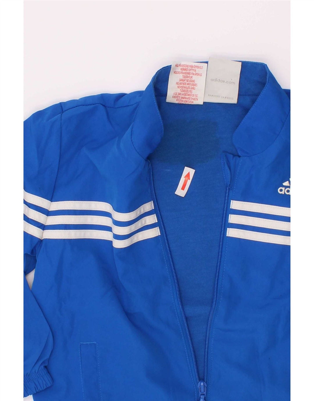 Спортивный костюм Adidas для мальчиков, верхняя куртка 3-4 лет, синий полиэстер
