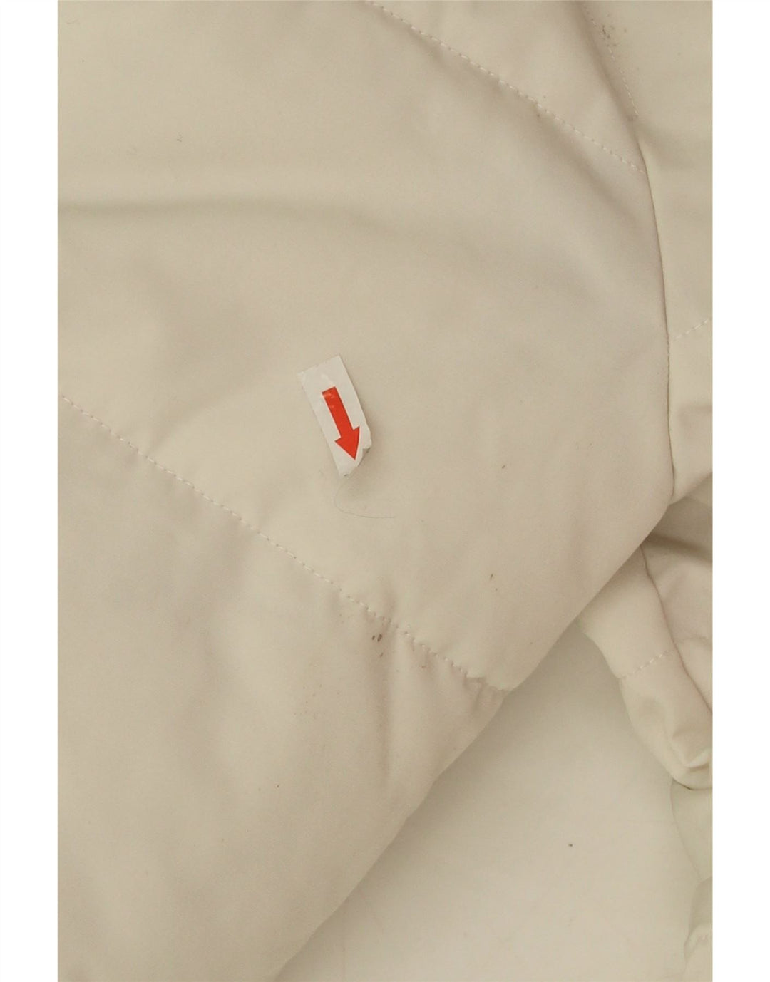 Женская утепленная куртка оверсайз с капюшоном Superdry UK 10, маленький белый полиэстер