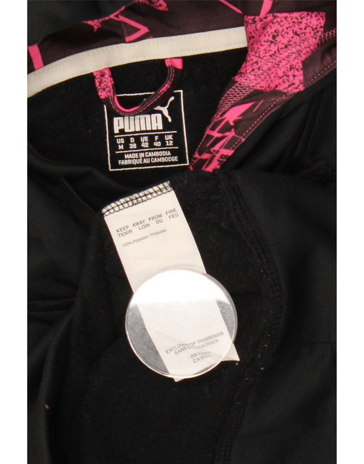 Женский джемпер с капюшоном PUMA UK 12, средний черный, полиэстер