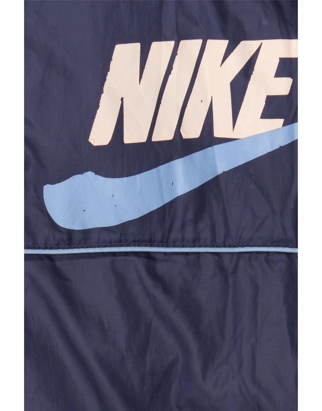 Утепленная куртка с капюшоном и графикой Nike для мальчиков, 12–13 лет, большая, темно-синяя