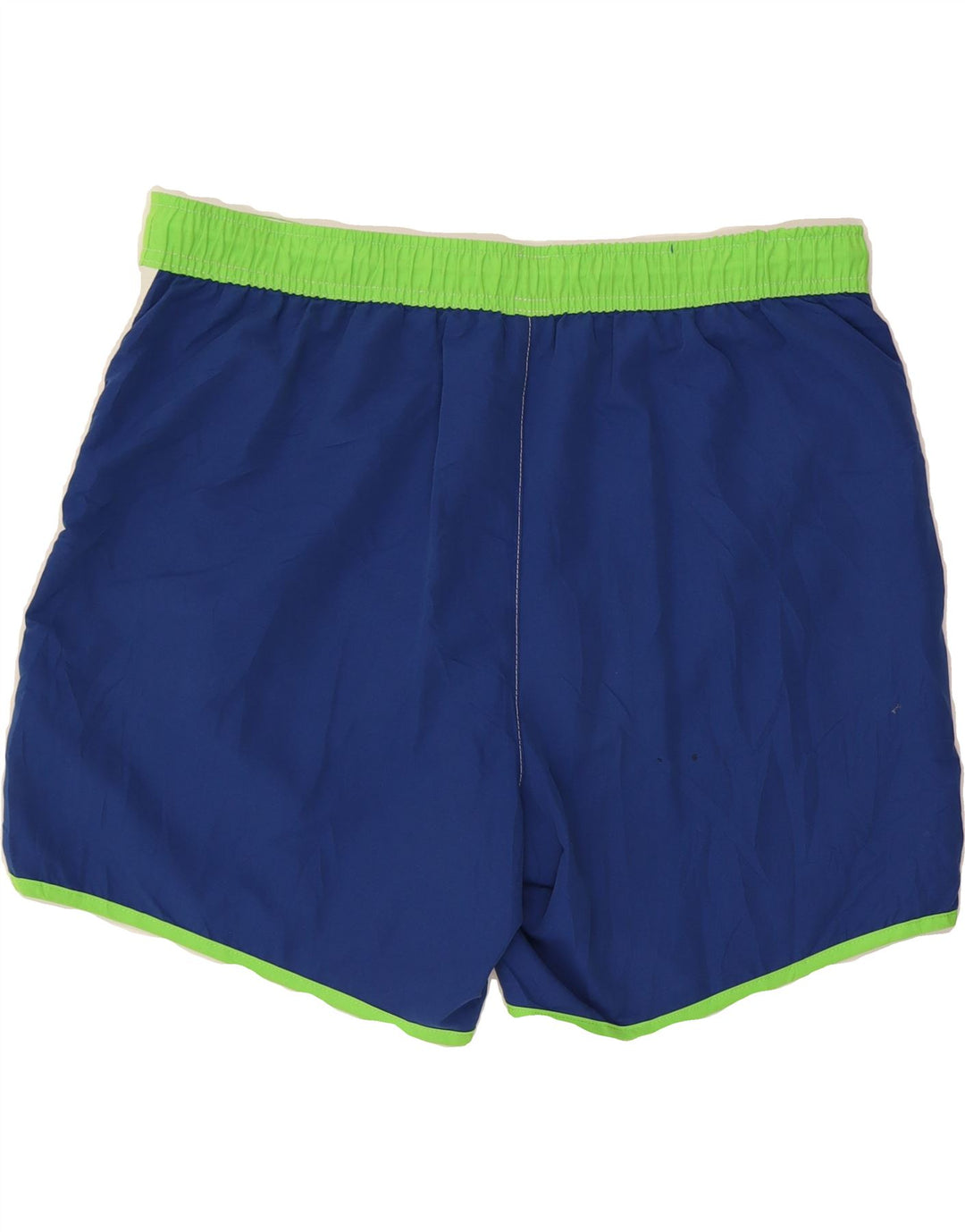 BRUGI Mens Swimming Shorts Large  Blue Colourblock Vintage Brugi and Second-Hand Brugi from Messina Hembry 