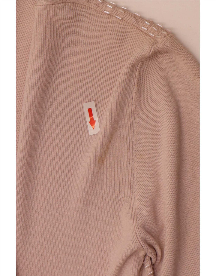 Женская блузка Zara Top UK 14, большой розовый вискоза