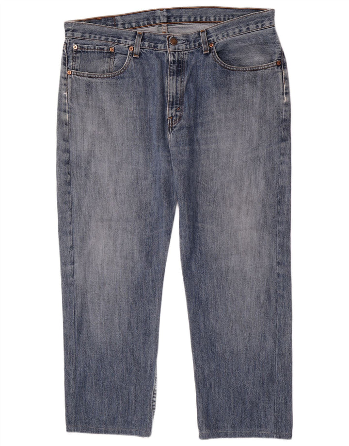 Мужские укороченные прямые джинсы Levi's W38 L26, синие, хлопок