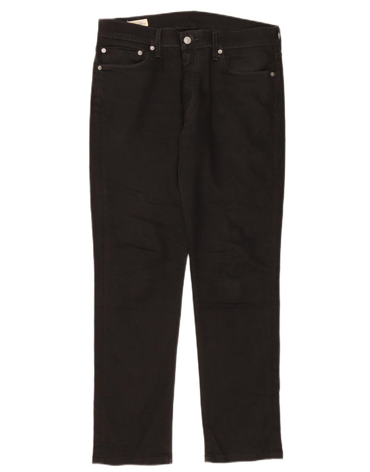 Мужские джинсы Levi's 511 Slim W33 L29, черный хлопок