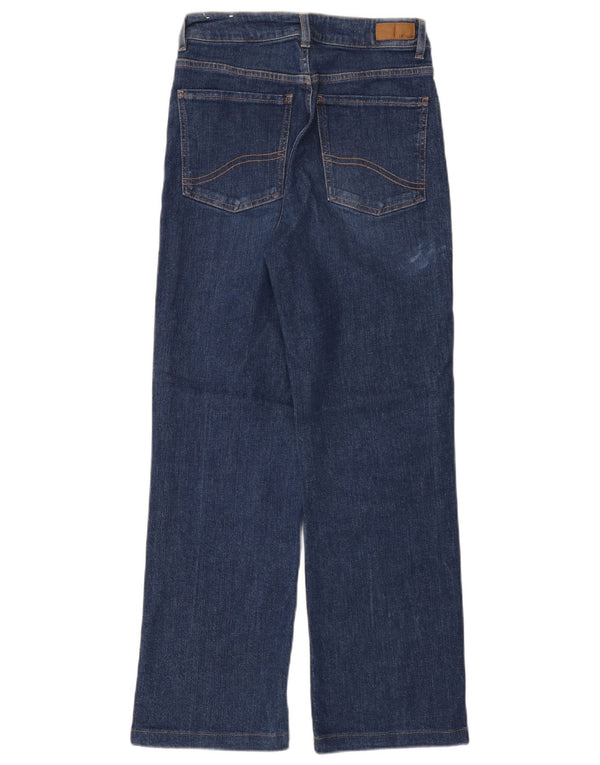 Женские широкие джинсы FAT FACE Elise UK 8 Small W28 L28 Темно-синие