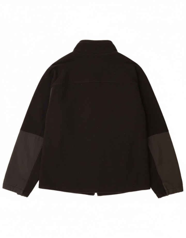 Мужская куртка Tommy Hilfiger UK 44 2XL, черная, шерсть с цветными блоками