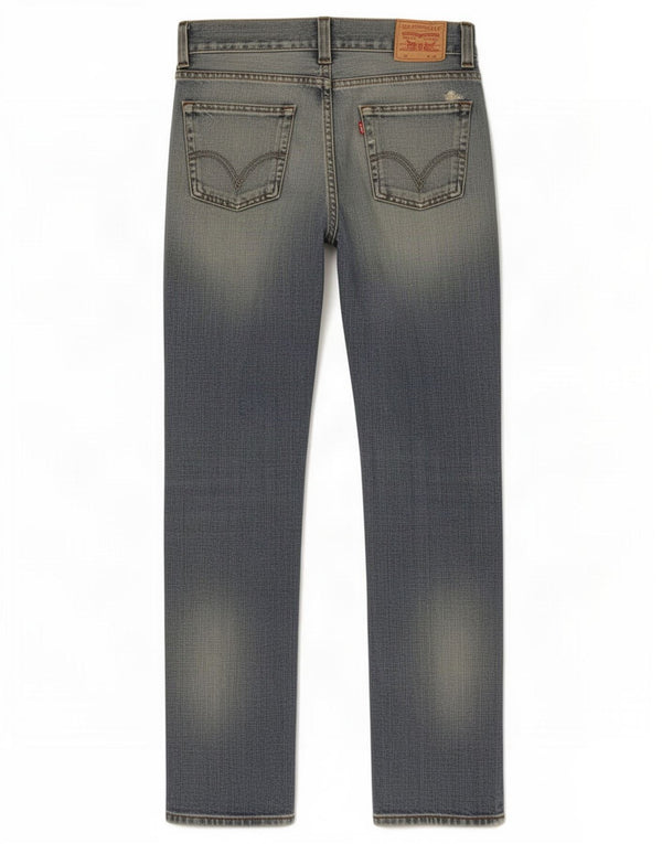 Мужские прямые джинсы Levi's 506 стандартного кроя W32 L32 синие, хлопок