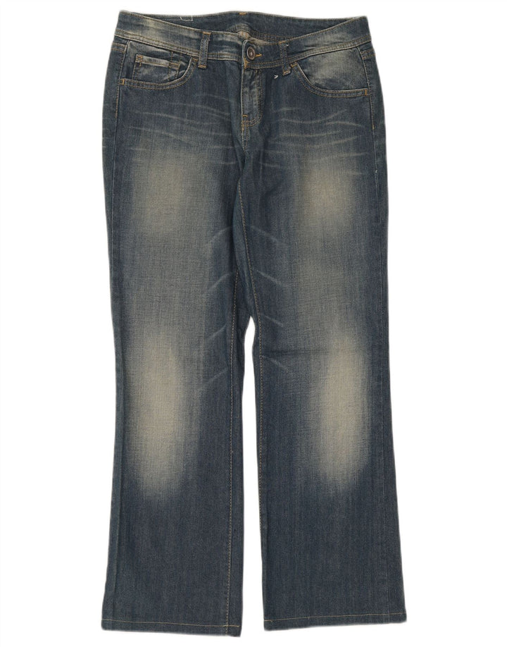 Женские джинсы Benetton Bootcut W28 L29, синие, хлопок
