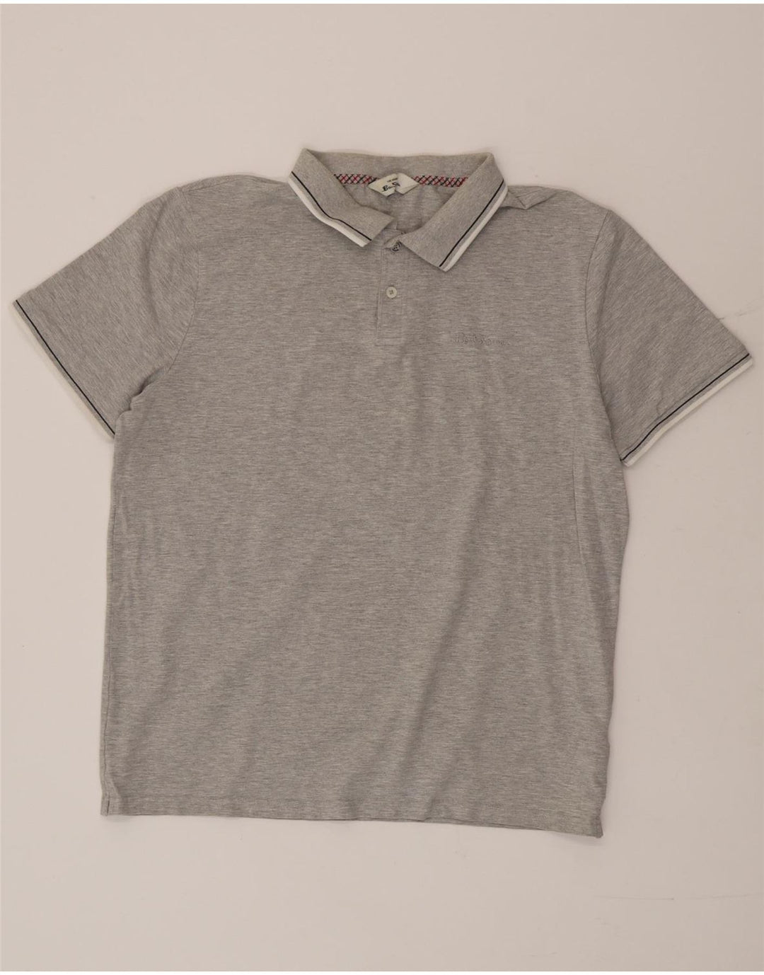Мужская рубашка поло Ben Sherman, большая серая, хлопок