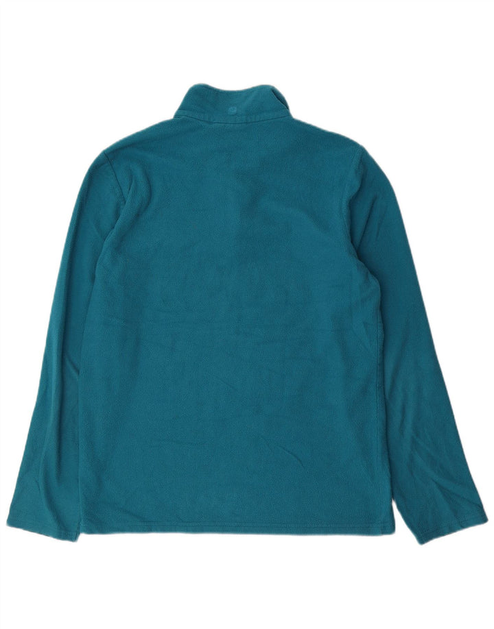 MOUNTAIN WAREHOUSE Мужской флисовый джемпер с воротником на молнии, средний синий, полиэстер