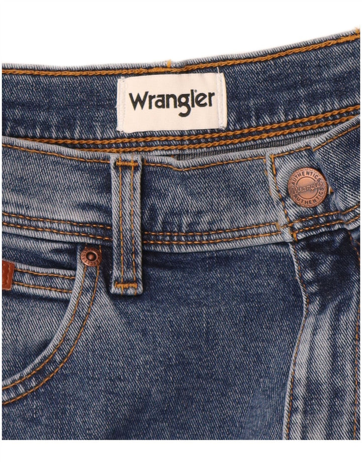 Мужские джинсы Wrangler Texas Slim W32 L32, синий хлопок