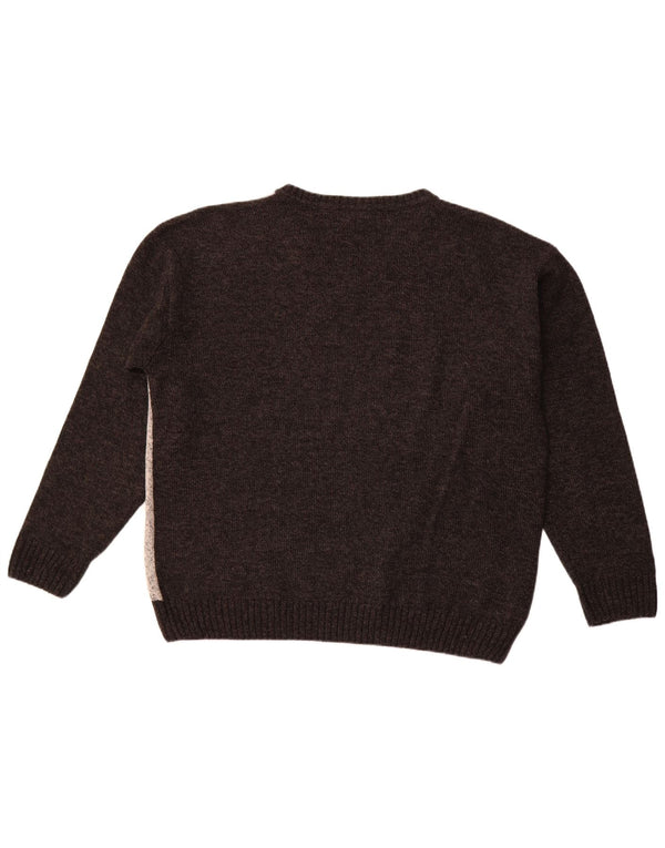 PIERRE CARDIN Мужской джемпер с v-образным вырезом IT 58 2XL Серый Аргайл/Алмаз