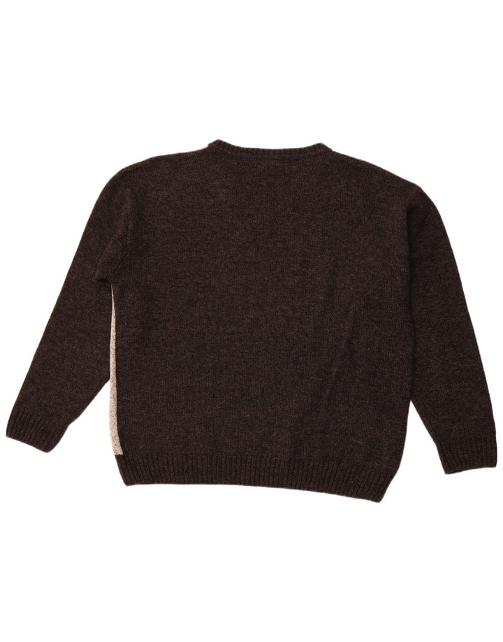 PIERRE CARDIN Мужской джемпер с v-образным вырезом IT 58 2XL Серый Аргайл/Алмаз