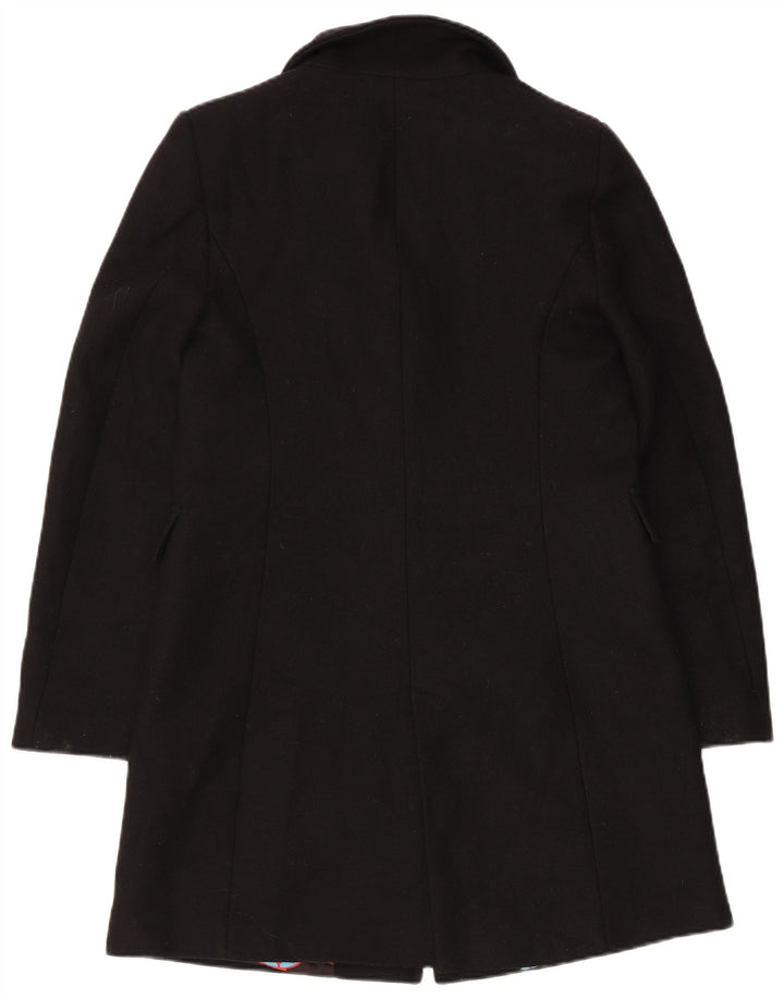 Женское пальто Zara UK 6 XS, черное шерстяное