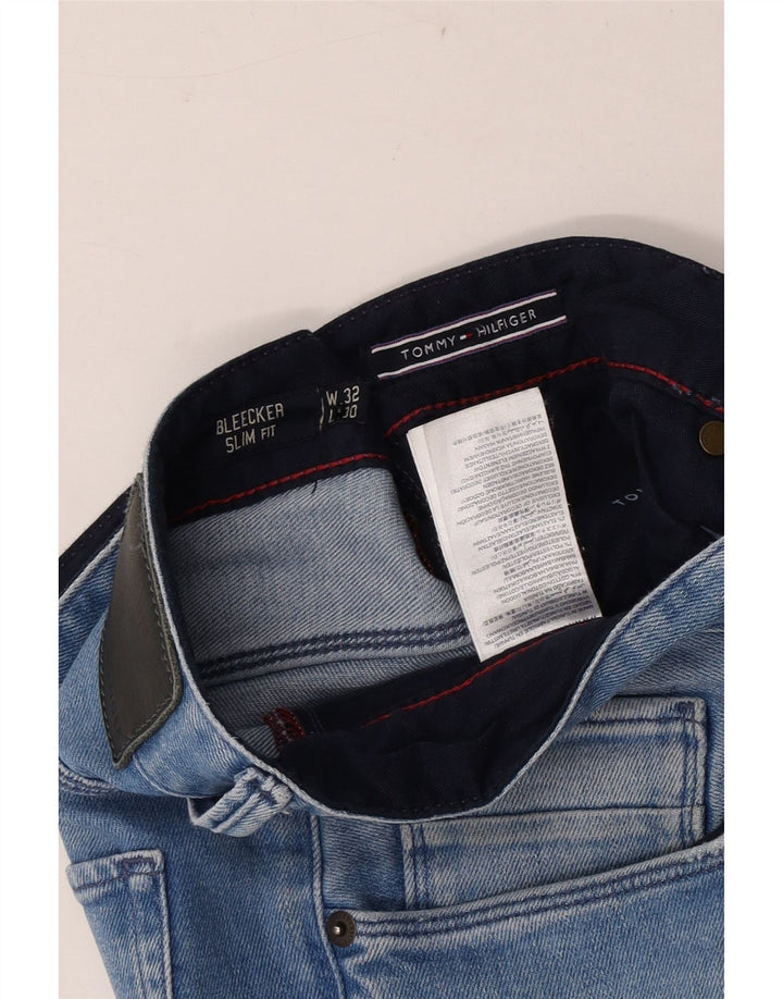 Мужские джинсы Tommy Hilfiger Bleecker Slim W32 L30, синий хлопок