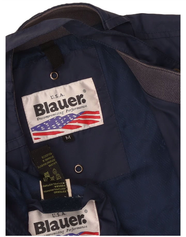 Куртка-бомбер женская Blauer UK 12, средний темно-синий, полиамид