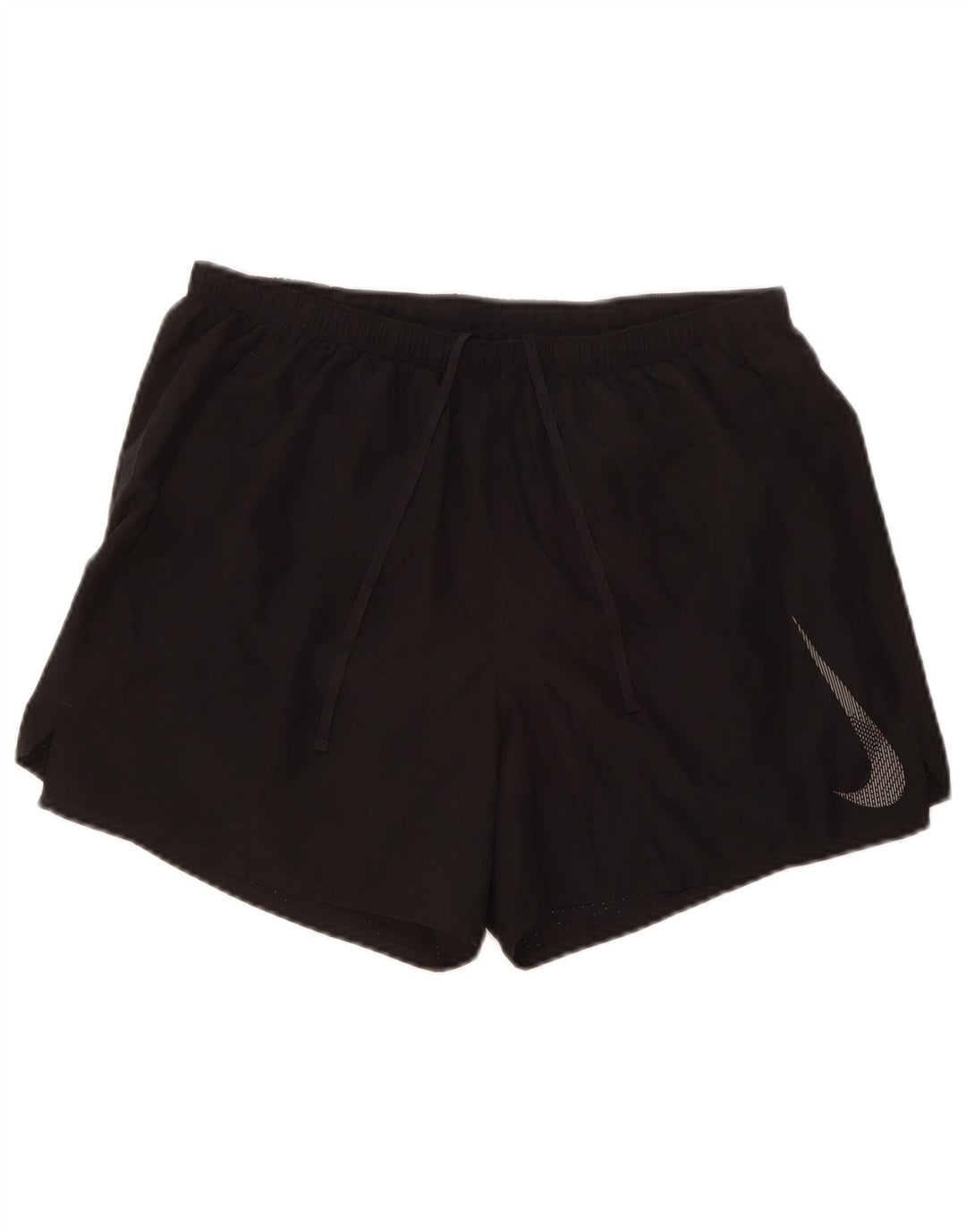 Мужские спортивные шорты Nike Dri Fit с графическим рисунком, большие черные из полиэстера