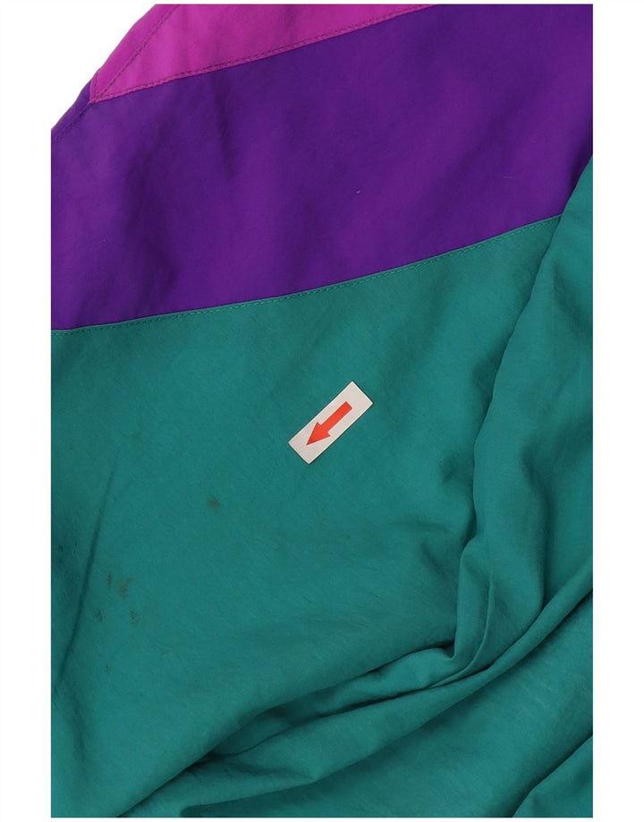 Мужской спортивный костюм Fila IT 54 XL зеленый с цветными блоками, полиамид
