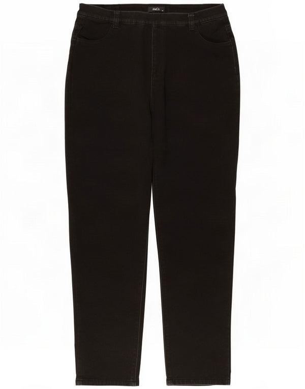 Женские джинсы джеггинсы M&Co UK 14, большие W32 L28, черные