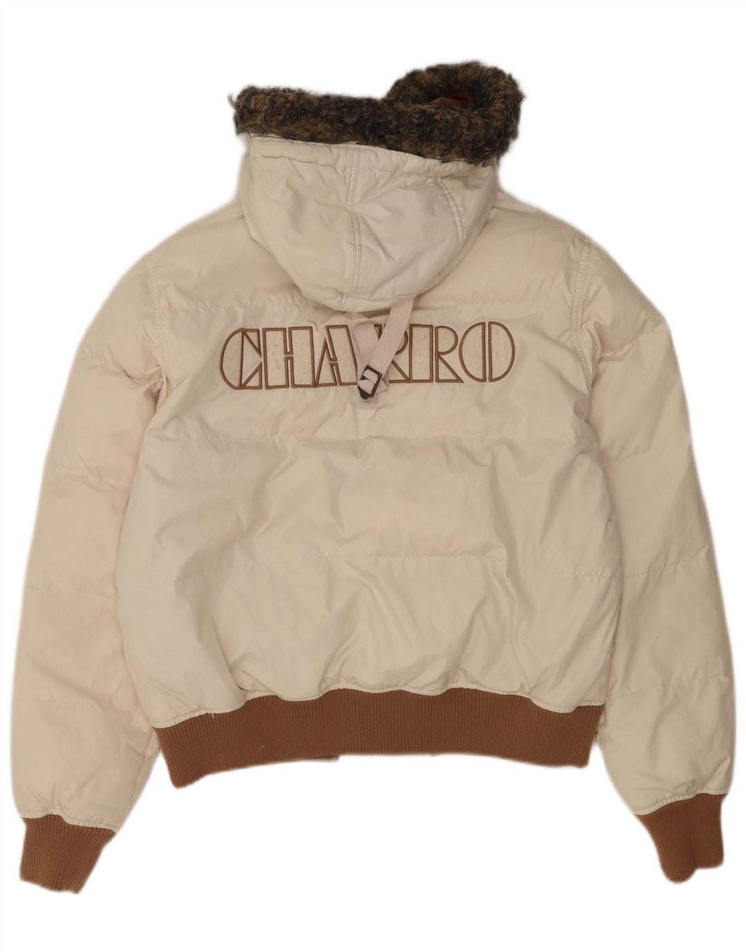 Мужская утепленная куртка с капюшоном Charro UK 36, маленький белый полиэстер