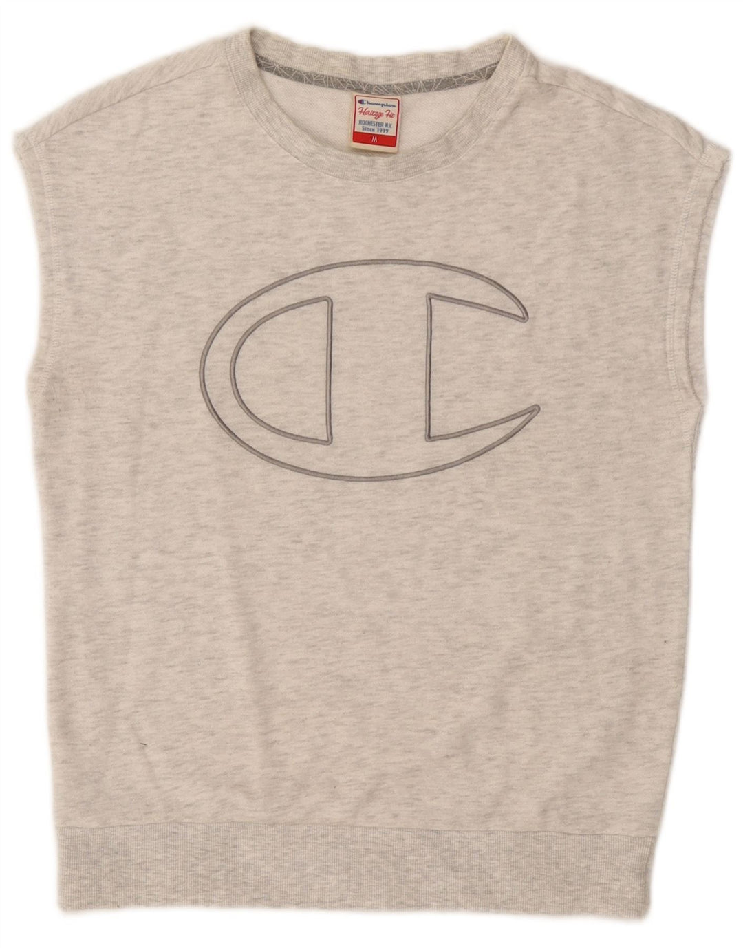 Женский джемпер с рисунком Champion Heritage Fit, Великобритания 14, средний серый цвет