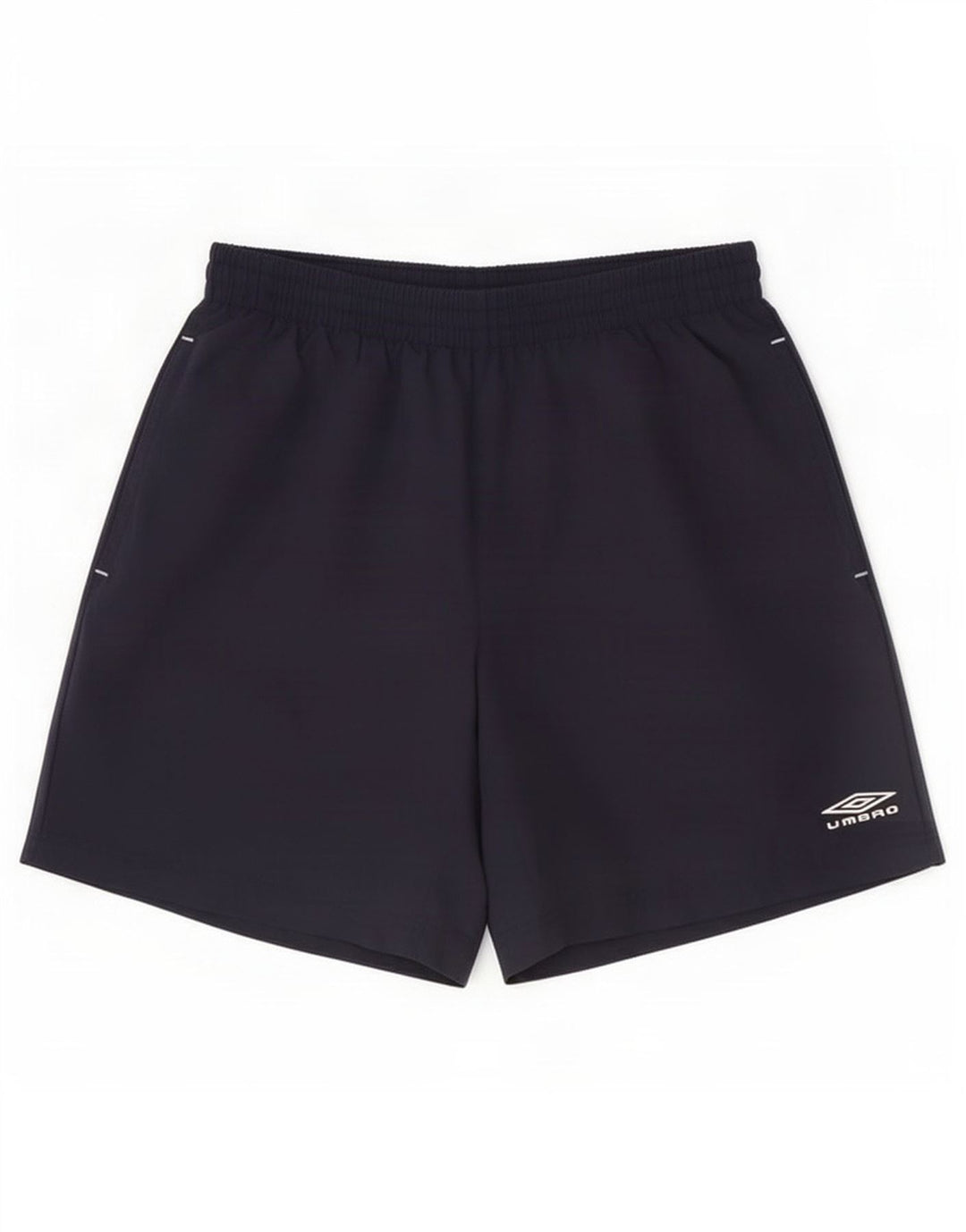 Umbro Мужские спортивные шорты среднего размера, темно-синие, полиэстер