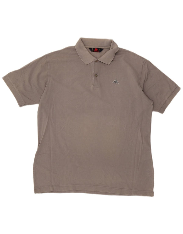 Мужская рубашка-поло Kappa XL, серая, хлопок