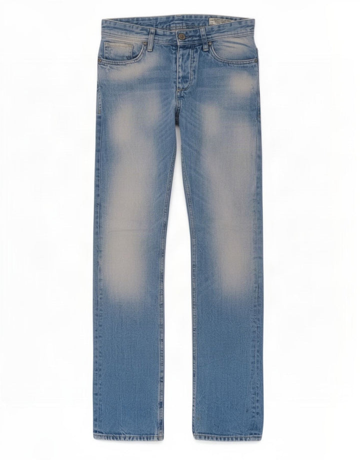 Мужские прямые джинсы Jack & Jones W28 L34 синие
