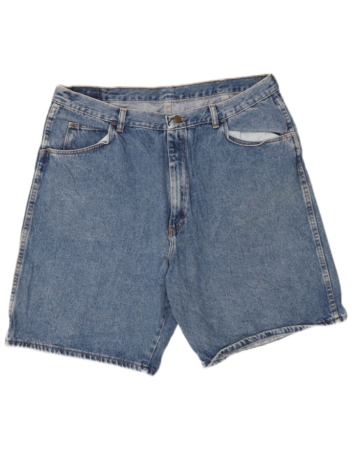 Джинсовые шорты Wrangler W28 средние синие