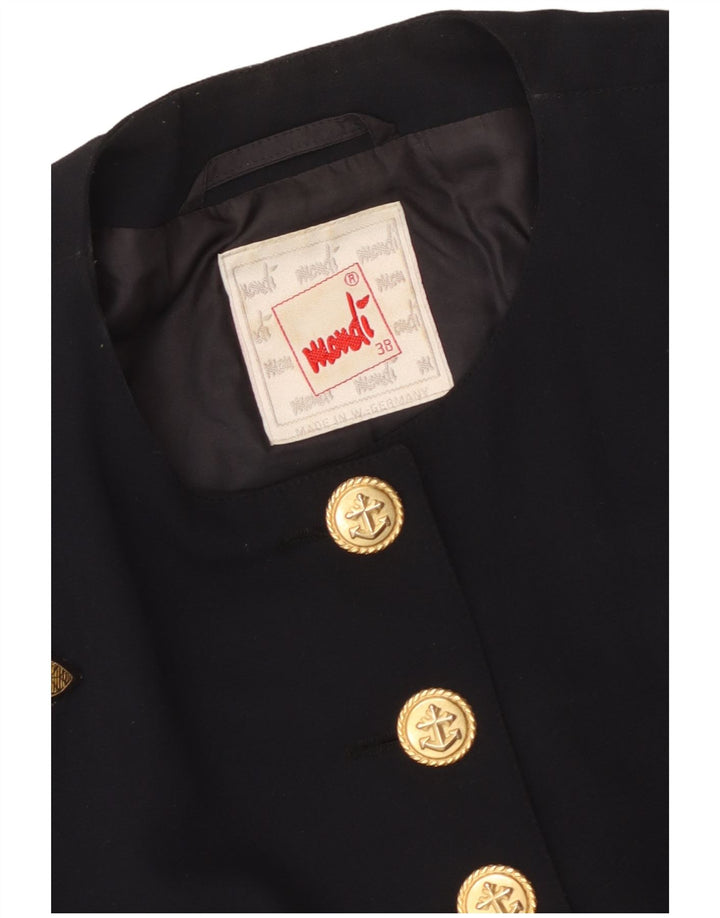 Женское укороченное болеро Mondi с графическим рисунком EU 38, средний темно-синий