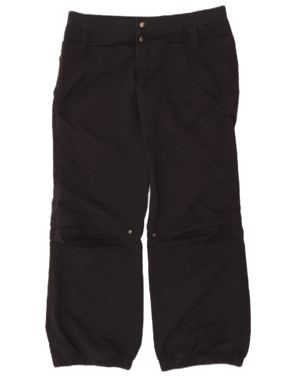 Женские походные брюки свободного кроя NIKE Dri Fit UK 12 Medium W32 L31, черные