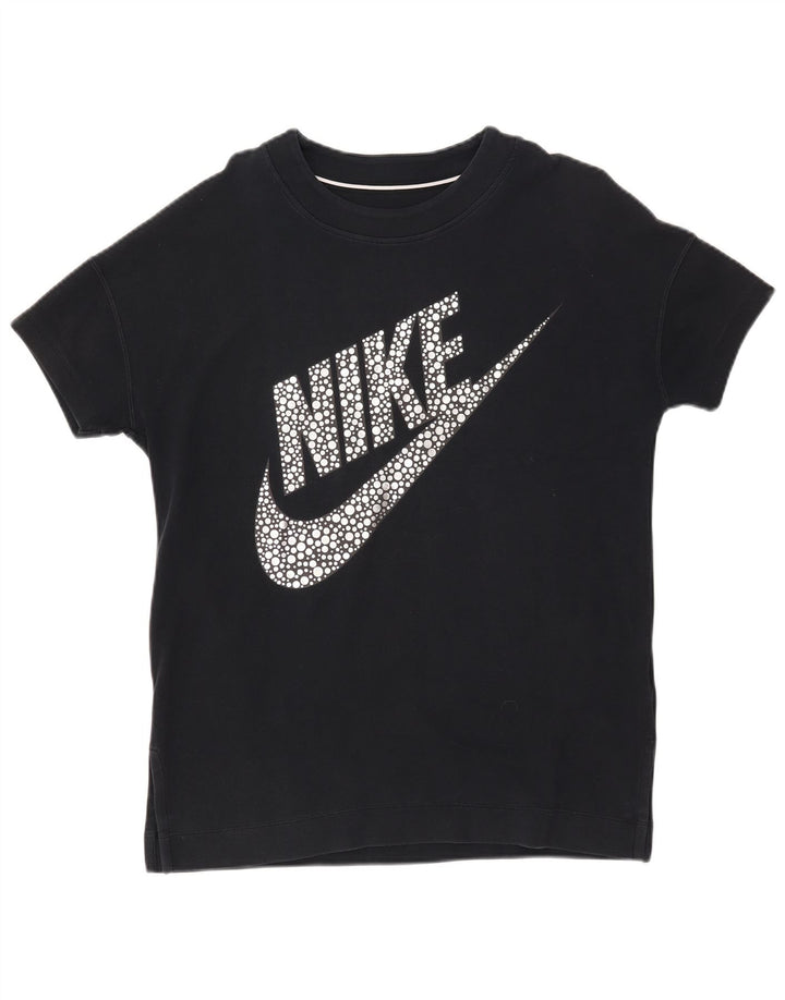 Мужская футболка с рисунком Nike, средний темно-синий