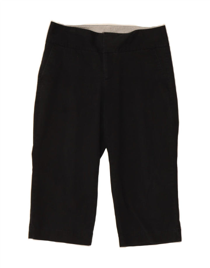 DOCKERS Womens Bermuda Shorts US 8 Medium W32  Black Cotton Vintage Dockers and Second-Hand Dockers from Messina Hembry 