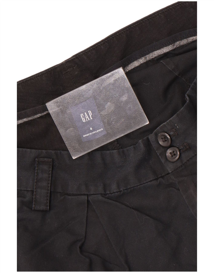 Женские шорты чинос Gap UK 12 Medium W32, черные хлопковые