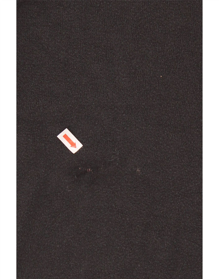 Мужской джемпер с круглым вырезом Timberland, большой черный хлопковый свитер