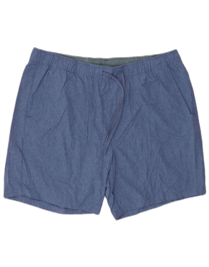 Мужские спортивные шорты Eddie Bauer 2XL синие из полиэстера