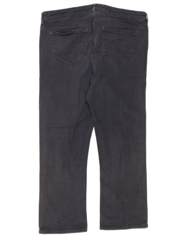 Женские укороченные джинсы Fat Face UK 12, средние W32 L22, серый хлопок