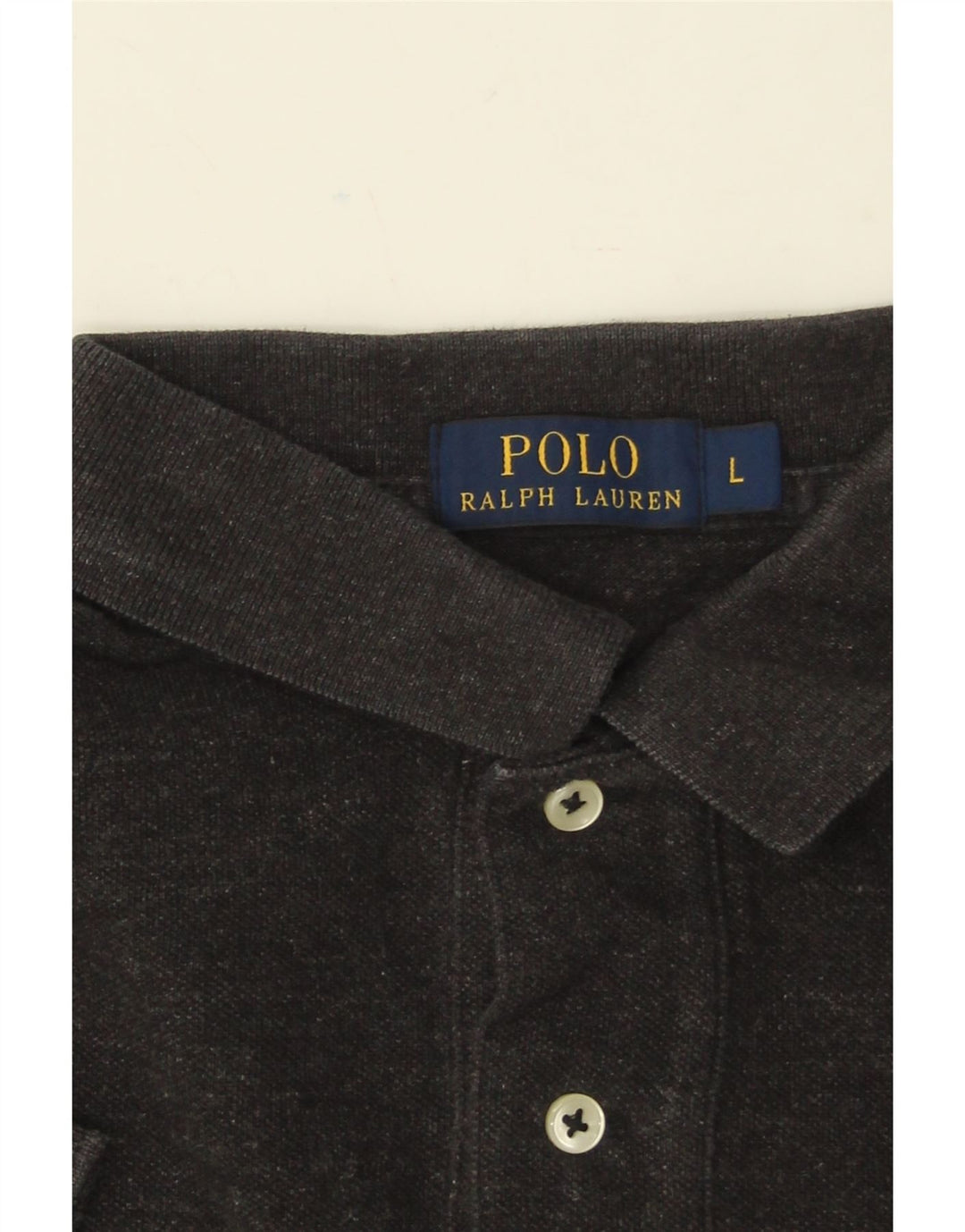 Рубашка поло мужская POLO RALPH LAUREN, большая, серая